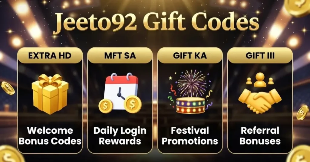 jeeto92 Gift Codes